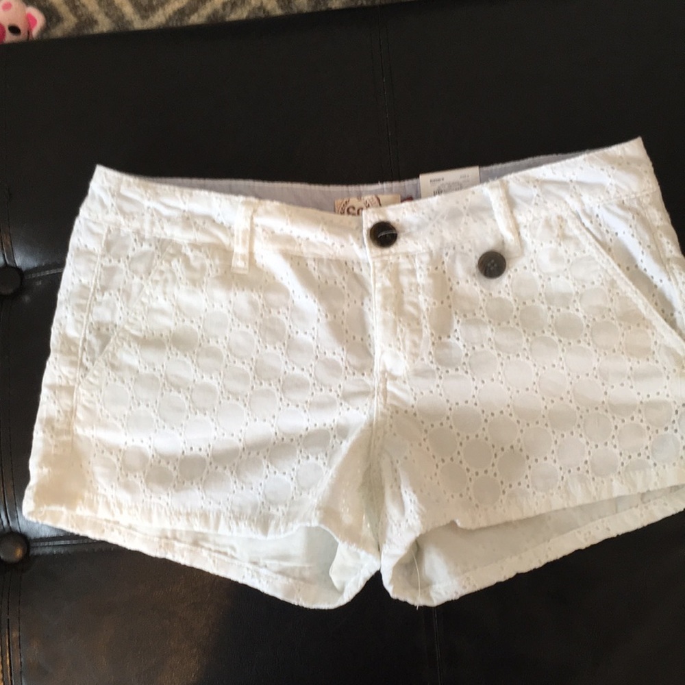 White shorts